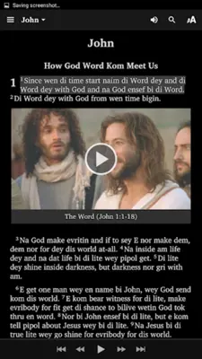 Nigerian Pidgin - Bible android App screenshot 4