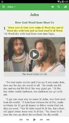 Nigerian Pidgin - Bible android App screenshot 6